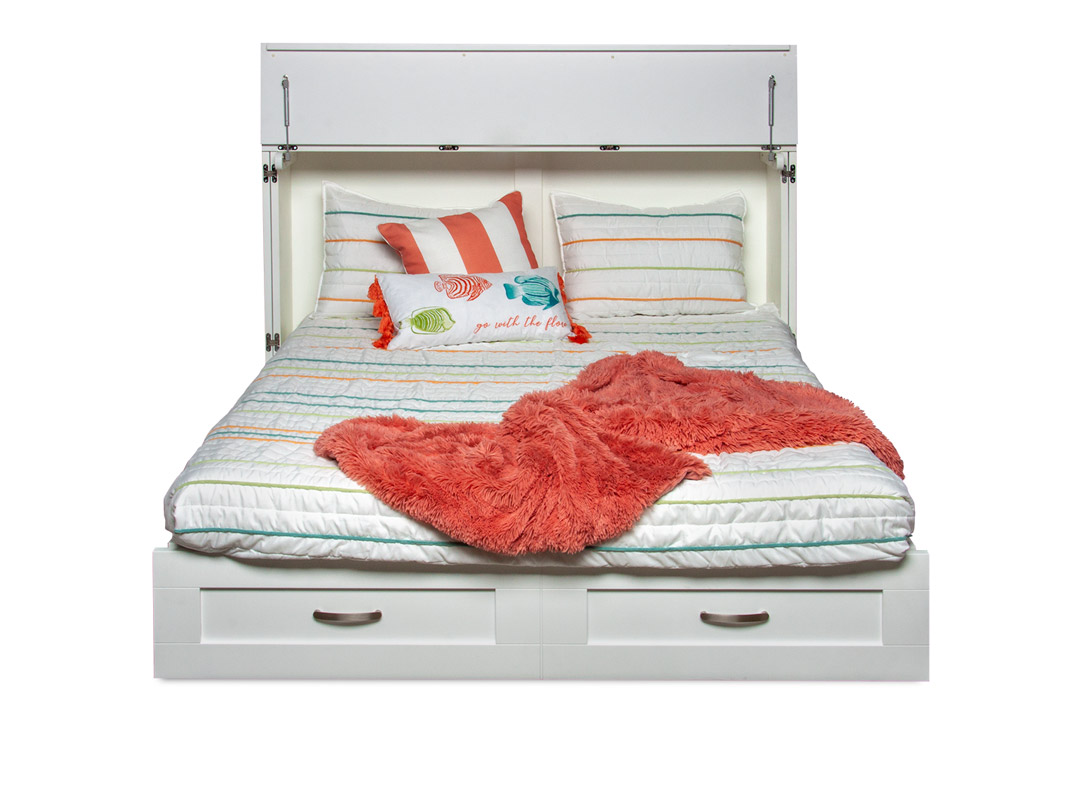 country style premium cabinet bed