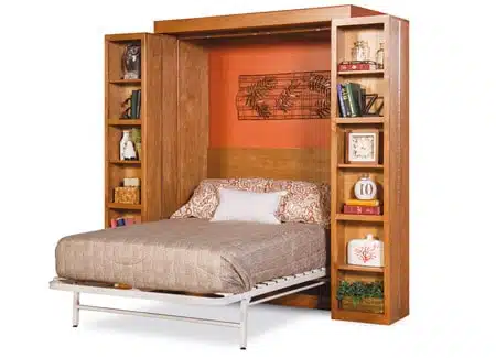 library wall bed