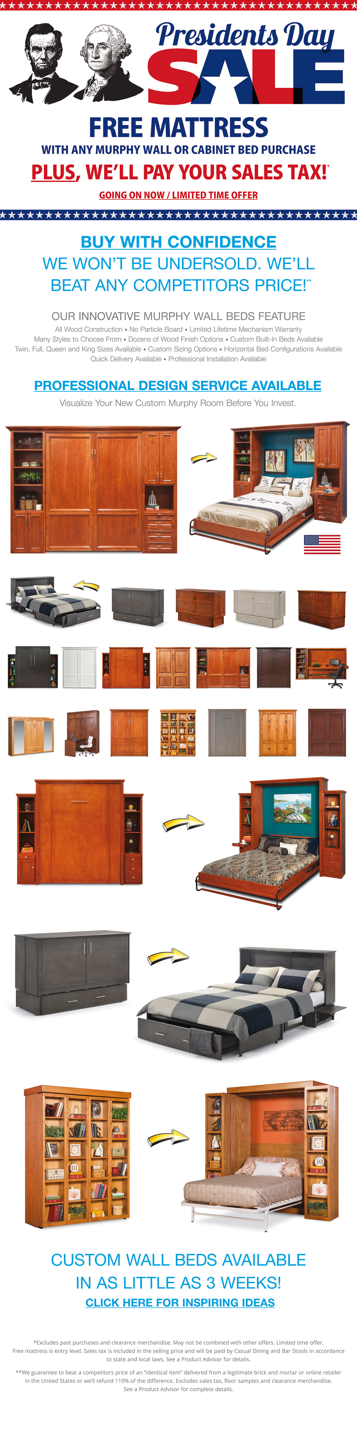 Special Offers Murphy Beds of San Diego