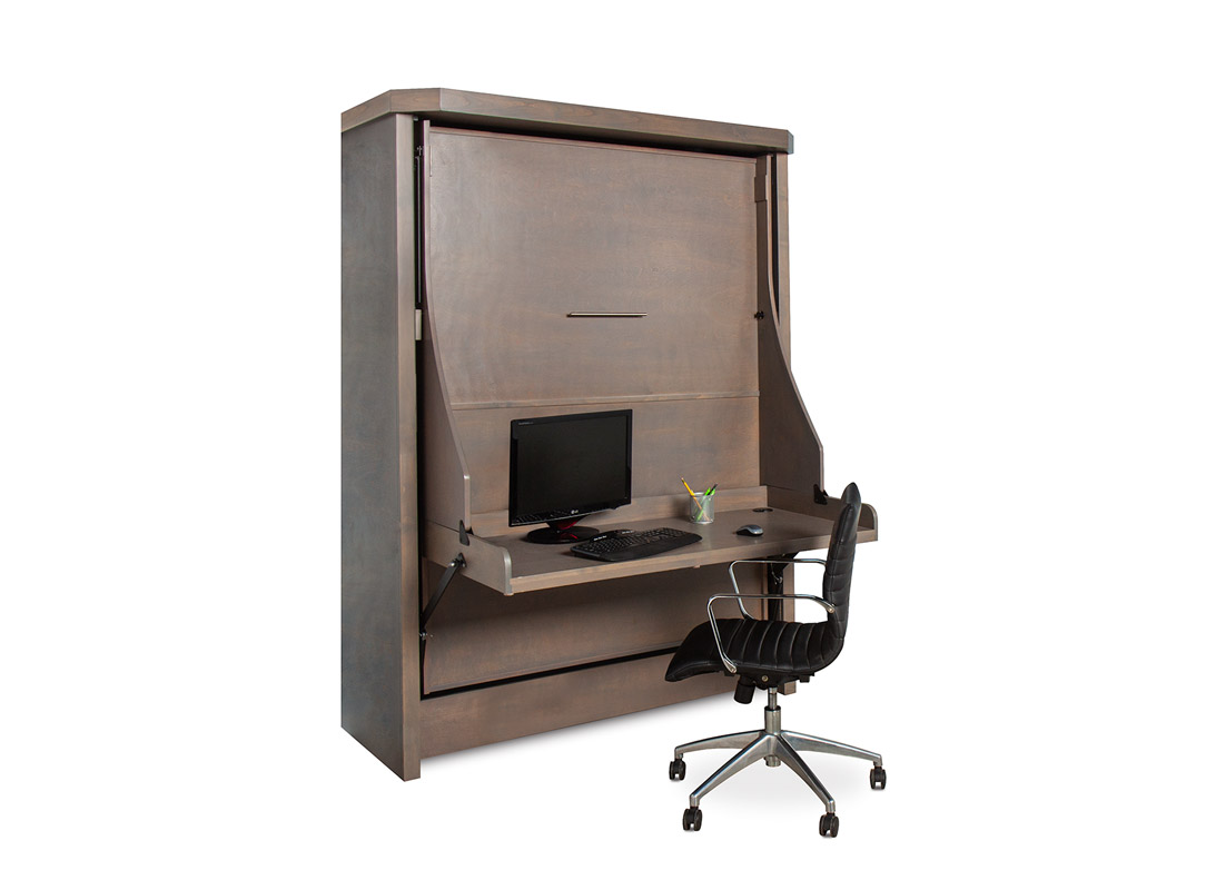 mirage v desk wall bed