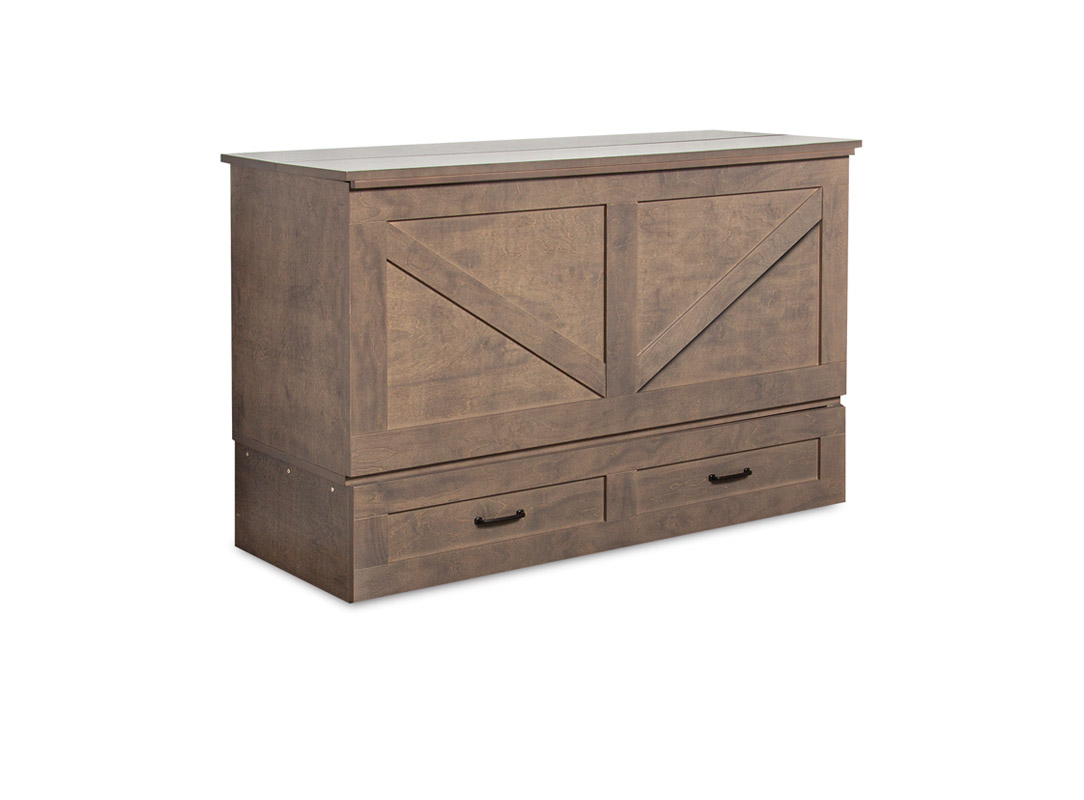 barn deluxe cabinet bed